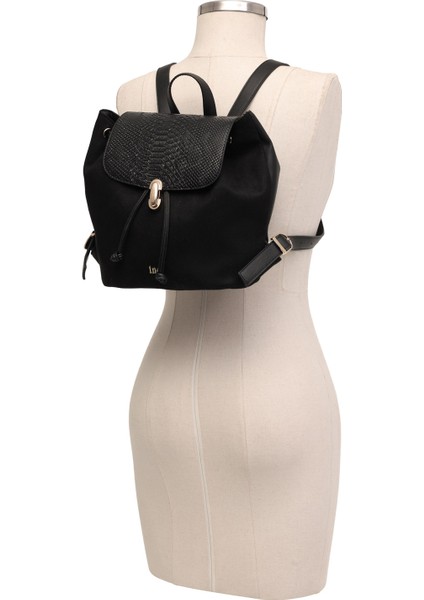 Inci Incı Carmen Srt 5pr Siyah Kadın Sırt Çantası