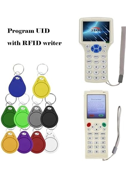 50 Adet Uıd 13,56 Mhz Blok 0 Yazılabilir Ic Kart Klon Akıllı Anahtarlık Değiştirilebilir Etiketler 1k S50 Rfıd Erişim Kontrolü modelleri