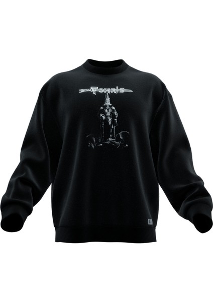 Tomris Hatun Baskılı Oversıze Sweatshırt (Unısex)