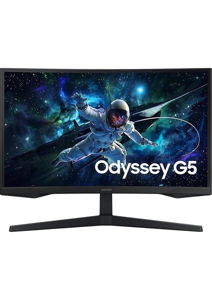 Odyssey G5 G55C LS27CG552EUXUF 1ms 165Hz (Hdmı+Dp) Qhd Curved Gaming Monitör