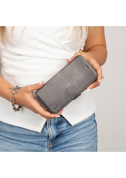 iPhone 17 Pro Uyumlu Hakiki Deri Magsafe ve Rfıd Koruma Özellikli Çıkarılabilir Cüzdanlı Kılıf fiyatları