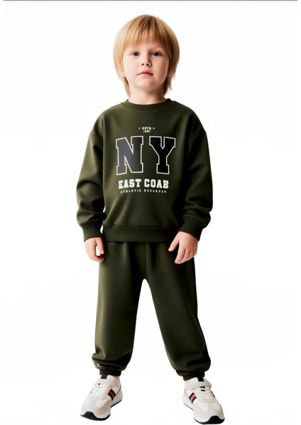 Erkek Çocuk Pamuklu Örme Rahat Kesim Eşofman Takımı Günlük Kullanım Için Ideal Kaliteli Şık fiyatları