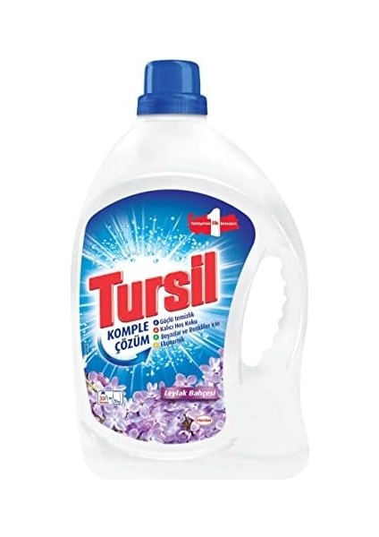 Tursil Matik Power Jel Sıvı Çamaşır Deterjanı Leylak Bahçesi 33 Yıkama