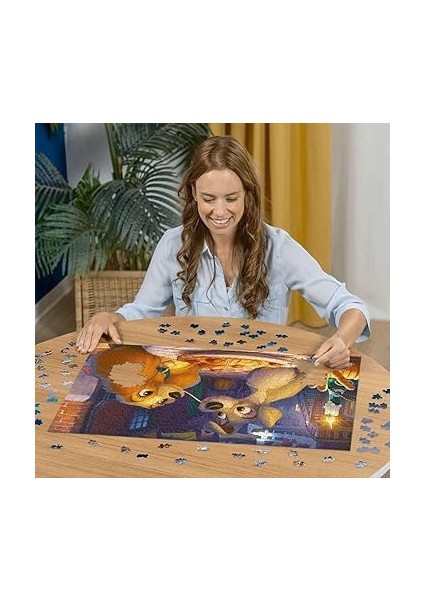 1000P Puzzlezle Wd Leydi ve Sokak Köpeği, Yapboz modelleri