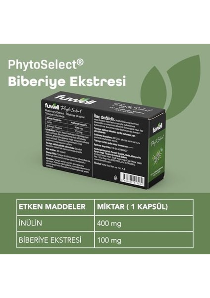 Fuwell Phytoselect 1000 Mcg 30 Tablet Takviye Edici Gıda modelleri