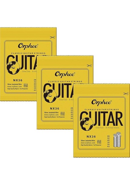 NX36 028-043 Klasik Gitar Teli