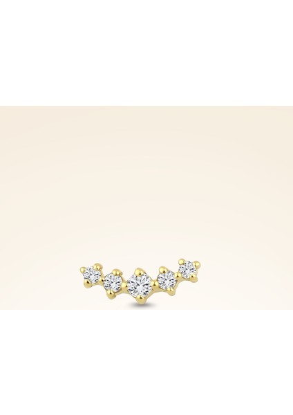 0,06 Karat Pırlanta Taşlı Helix Piercing