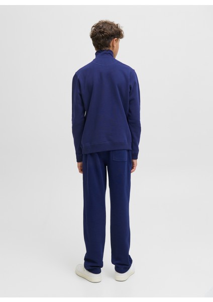 Nakışlı Erkek Çocuk Mavi Sweatshırt 12284067 fırsatları