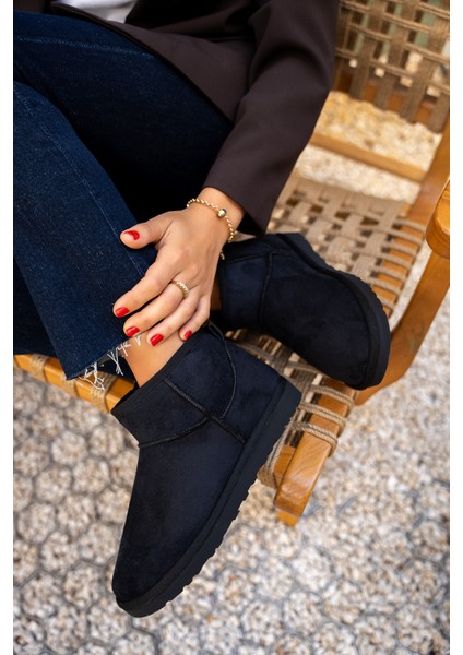 Toxy Siyah Süet Kürklü Bot fiyatları