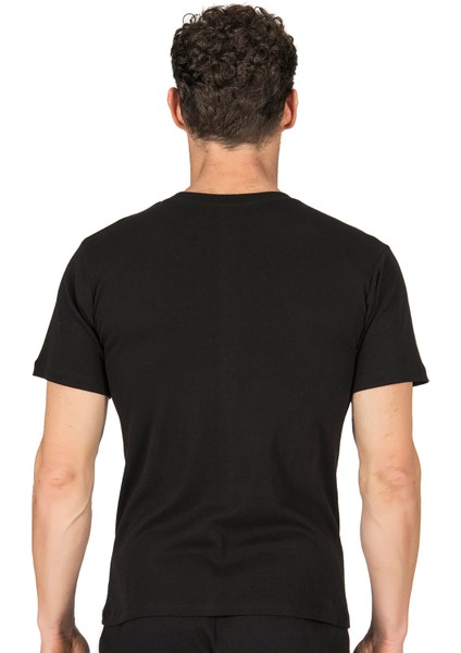 Özkan 0116 6'lı Paket Erkek Ribana Esnek Rahat Kapalı Yaka Yarım Kol Atlet Fanila modelleri