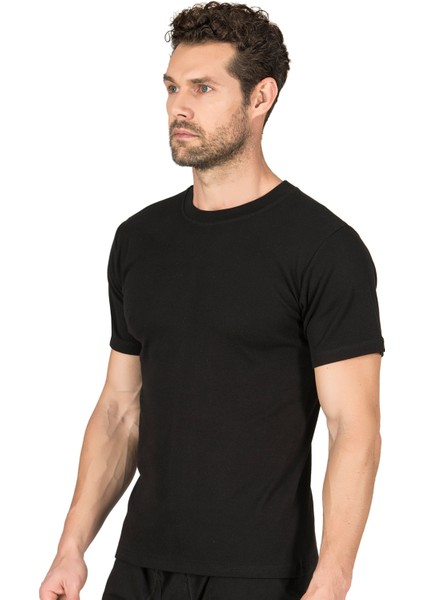 Özkan 0116 6'lı Paket Erkek Ribana Esnek Rahat Kapalı Yaka Yarım Kol Atlet Fanila fırsatları