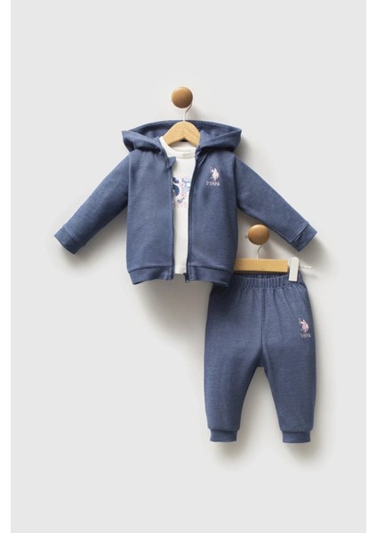 Litaetrend U.s. Polo Assn 3'lü Takım USB2778 Mavi