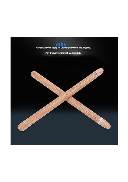 Hava Davul Seti Elektrikli Drumsticks, Yenilikçi Kompakt Elektronik Hava Davul Kiti, Yetişkinler Için Baget ve Pedallarla Yeni Başlayanlar, Davul Öğrenme Aracı Uygulama Aracı fiyatları