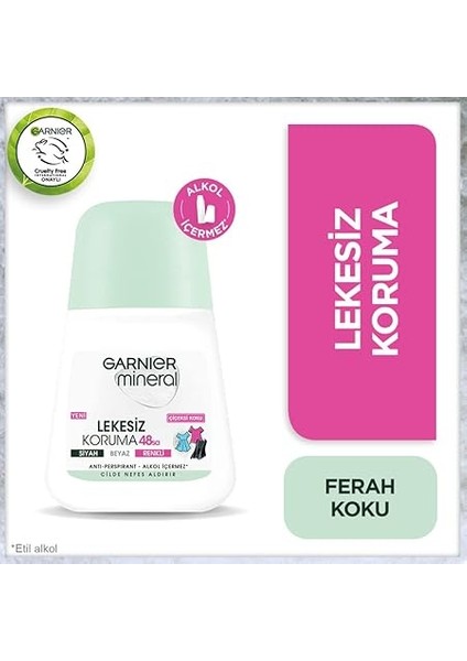3'lü Mineral Lekesiz Koruma Roll-On Deodorant Seti modelleri