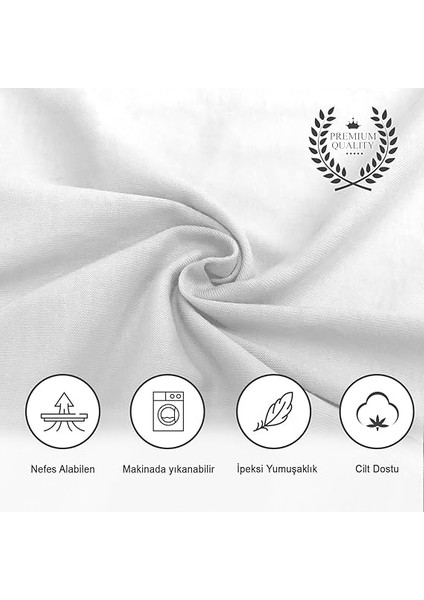 Pamuk Penye, Lastikli Full Kenar Bebek Çarşafı – Oeko-Tex Sertifikalı, Yumuşak ve Nefes Alabilir, Organik Pamuk, Anne Yanı, Çocuk Beşik Çarşafı (Beyaz) fiyatları