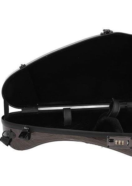 Keman Kasası Kahverengi Keman, Çıkarılabilir Omuz Askısı ile Sert Kasa, Karbon Fiber Keman Depolama Kutusu modelleri