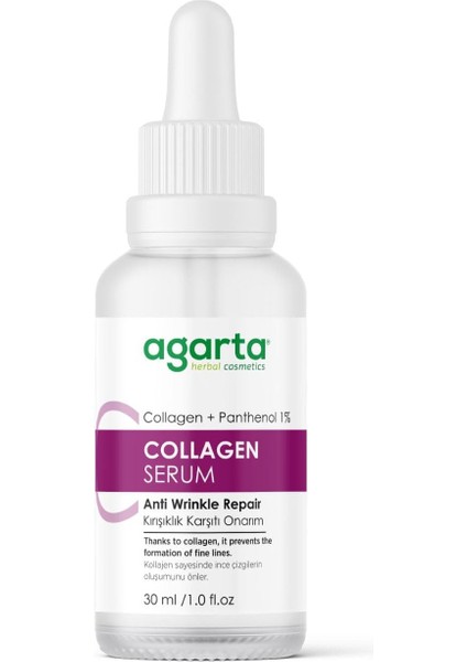 Agarta Yaşlanma ve Kırışıklık Karşıtı Anti-Aging Kolajen Serum 30 ml fiyatları