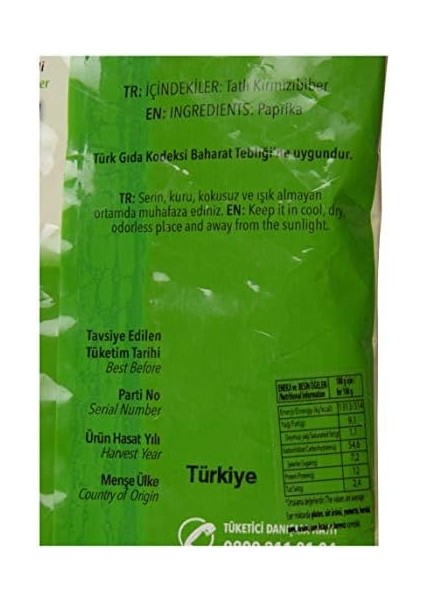 Green Lıfe Tatlı Toz Biber Regular Yastık 70 Gr. fiyatları