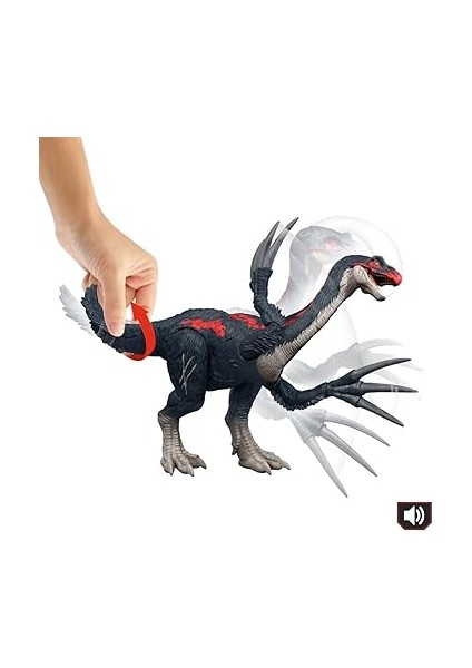 Jurassic World Therizinosaurus Figürü Jurassic World Therizinosaurus Figürü, Saldırı Hareketine Sahip Sesli Oyuncak, Kaos Teorisi JCG16 indirimleri
