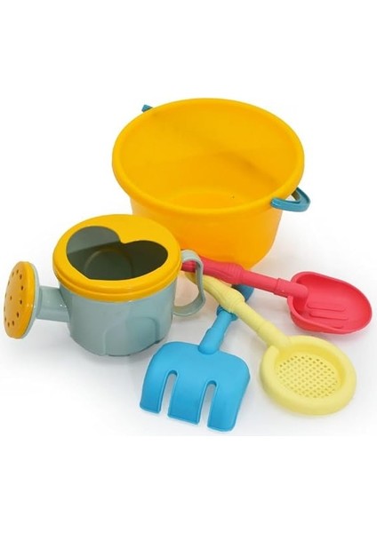 Küçük Boy Kova Suluk ve Kürekli Deniz Plaj Seti