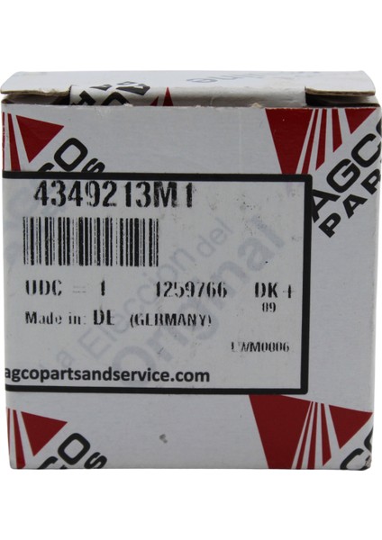 Massey Ferguson 4349213M1 Röle (12V 120A) – Orijinal Agco Ürün – Mf indirimleri