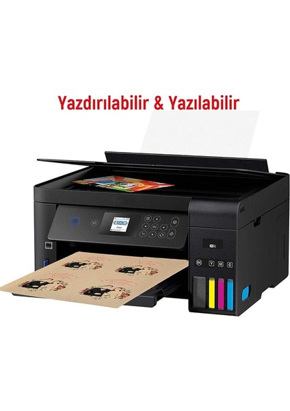 Kraft Kağıt Kaliteli Kalınlık 125 gr A4 100 Adet fiyatları