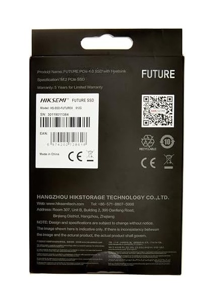 Hs-Ssd-Futurex 512 GB Dahili SSD modelleri