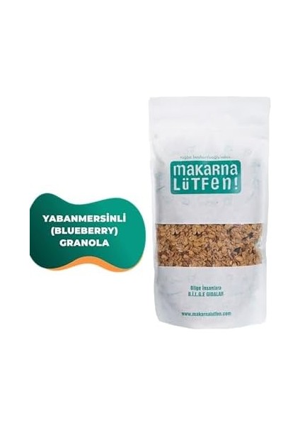 Makarna Lütfen! Yabanmersinli Granola 250 gr