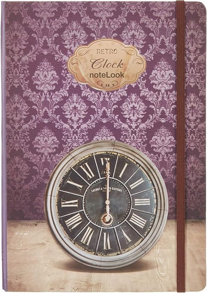 Scrikss Retro Çizgili Defter B5