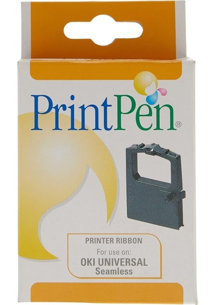 Oki ML-182/320/390/3320/3321 Universal Eksiz Ink Tank (Uzun Ömürlü) Siyah Muadil Nokta Vuruşlu Yazıcı Şeridi