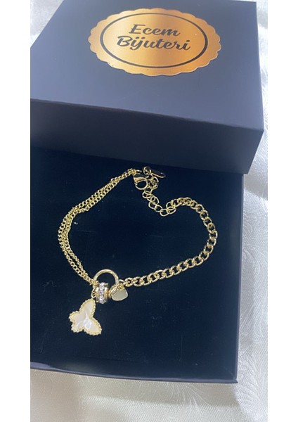 Çelik Altın Kaplama Şekilli Bileklik fiyatları