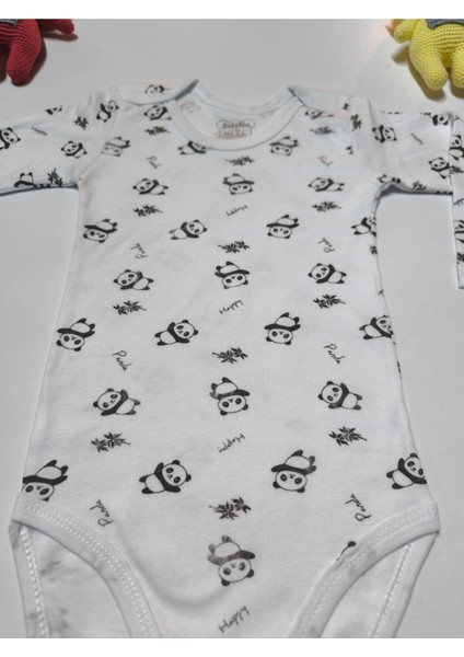 Çocuk Bebek Uzun Kollu Çıtçıtlı Body-Badi %100 Pamuk Nefes Alabilen Kumaş 3.5-4-5-6 Yaş fiyatları