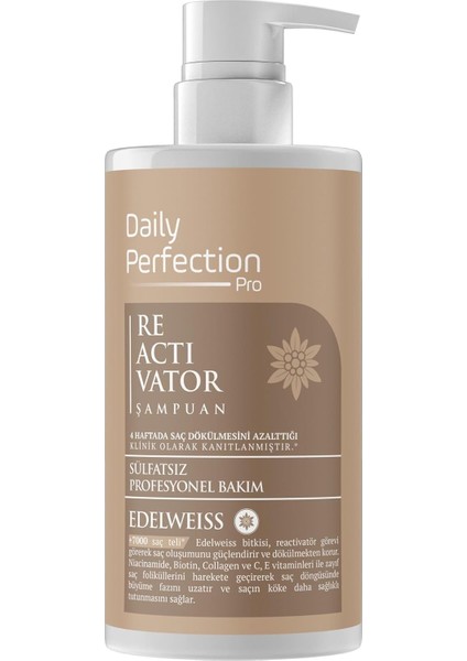 Daıly Perfectıon Pro Reactivator Şampuan 450 ml modelleri