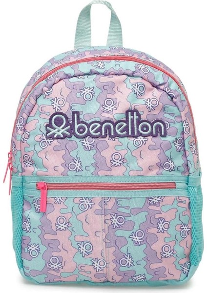 Kız Çocuk Pembe Logolu Anaokul Çantası