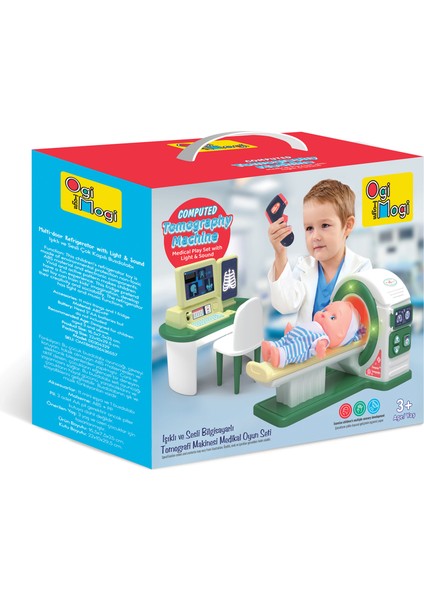 Işıklı ve Sesli Bilgisayarlı Tomografi Makinesi Medikal Oyun Seti fırsatları