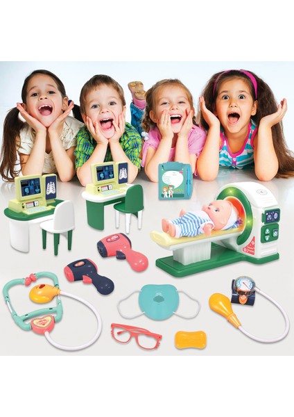 Işıklı ve Sesli Bilgisayarlı Tomografi Makinesi Medikal Oyun Seti indirimleri