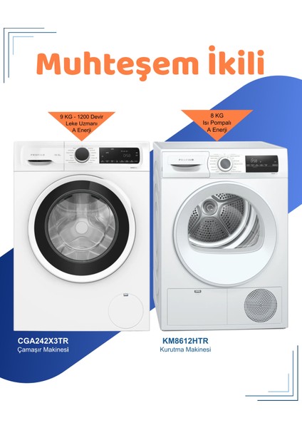 2'li Avantajlı Set ( CGA242X3TR - KM8612HTR )
