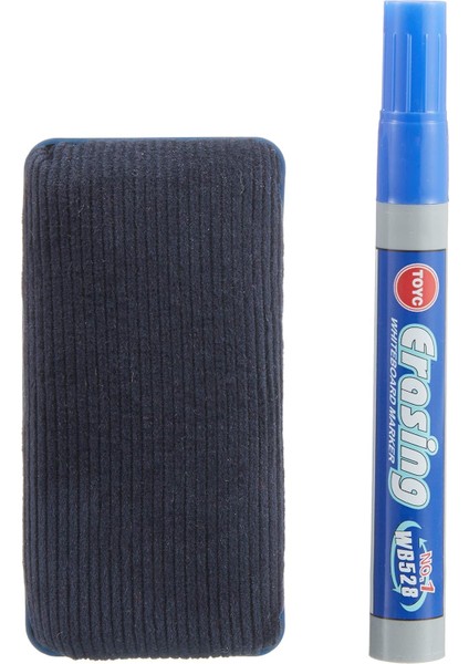 Baby AGU-034 Tahta + Silgi Set, Mavi