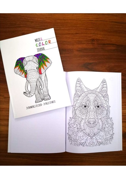 Mandala Write Colour Journal Çizgili Defter modelleri