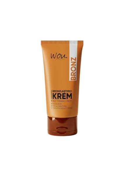 Wou Bronzlaştırıcı Krem 50ML (Güneşsiz)