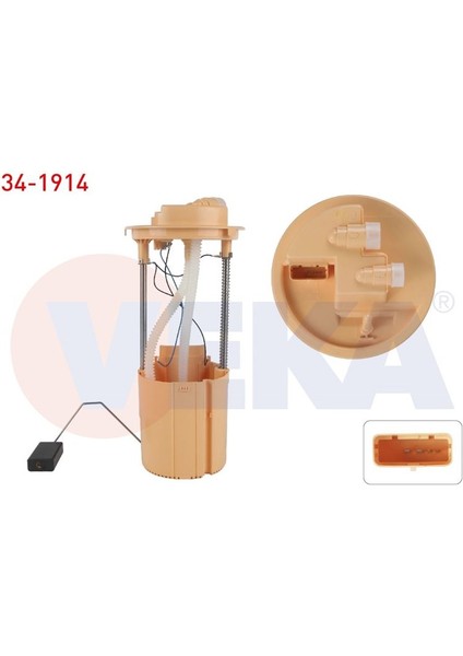 VEKA-34-1914 - Yakıt Depo Samandırası Ford Transıt 2.2 Tdcı (P8FA-P8FB) 2006-2009/ Transıt 2.2 Tdcı (Qwfa) 2009-2014