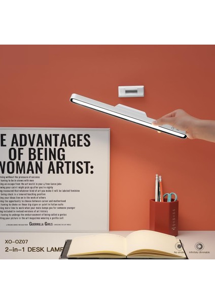 Masa Gece Lambası Şarjlı Ayarlanabilir Kumandalı Masaüstü Yatak Başucu Üç Renkli LED 1200MAH indirimleri