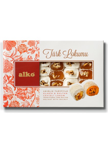 Cevizli Karışık Lokum 400 gr