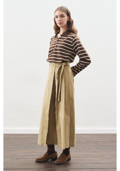 Etek Görünümlü Pantolon Kamel indirimleri