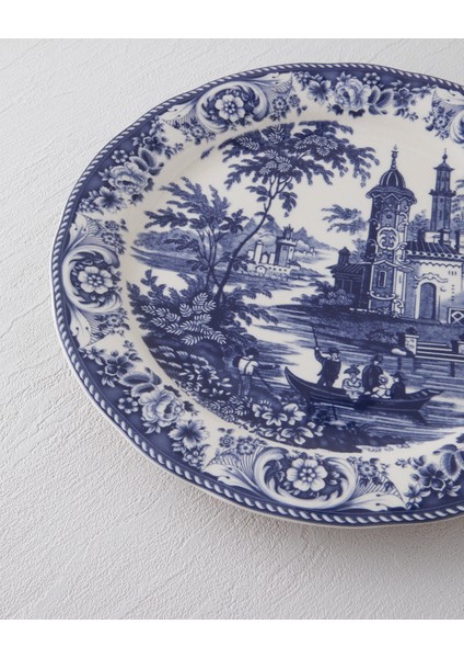 Preston Stoneware Servis Tabağı 26 cm Lacivert modelleri