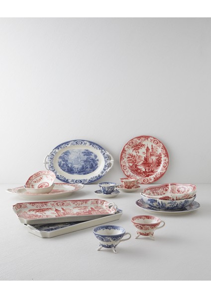 Preston Stoneware Servis Tabağı 26 cm Lacivert fırsatları