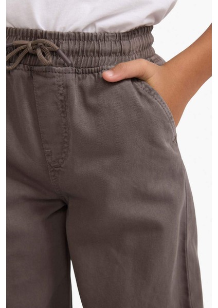 Erkek Çocuk Baggy Fit Standart Paça Gabardin Pantolon fırsatları