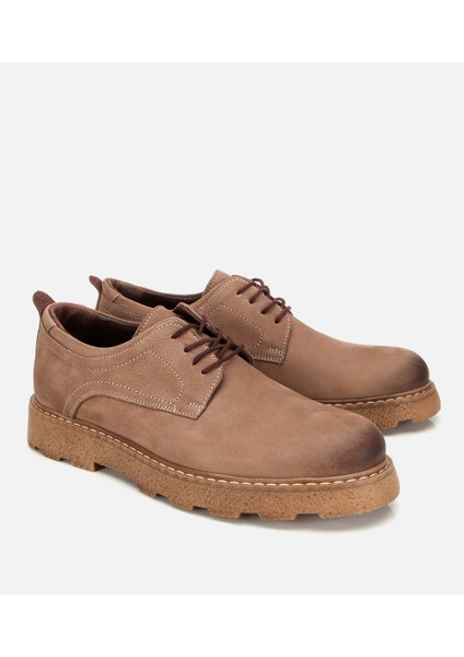 02AYH313950A300 ERKEK Nubuk Deri Bej Termo Taban Günlük Ayakkabı fiyatları