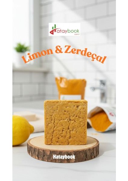 Zerdeçal Sabunu Limonlu 1 Adet 110G