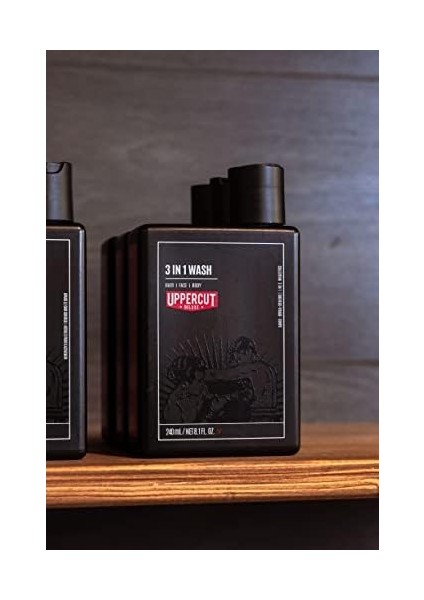 Uppercut Deluxe 3 In 1 Wash 3&apos;ü 1 Arada Şampuan 240 ml modelleri